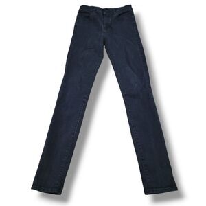 J Brand Jeans Size 26 26x30 Maria Vanity Black Denim Pants Women's Skinny Jeans